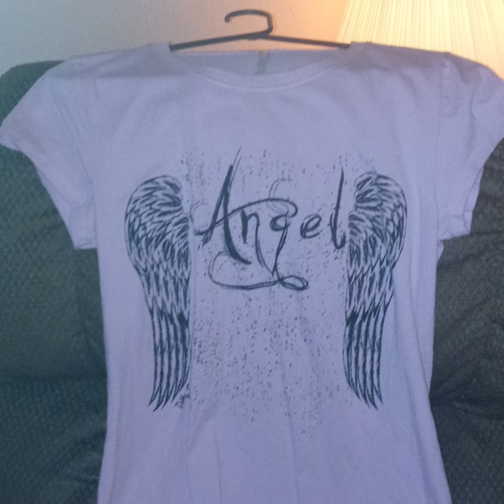 Angel with wings shirt